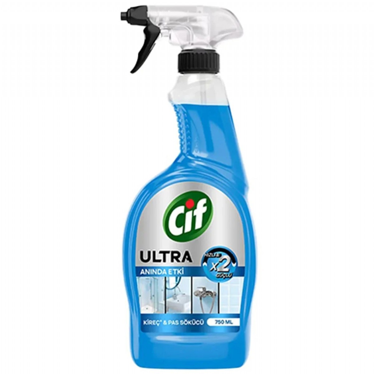 Cif Sprey Anında Etki KireçPas Çözücü 750 Ml