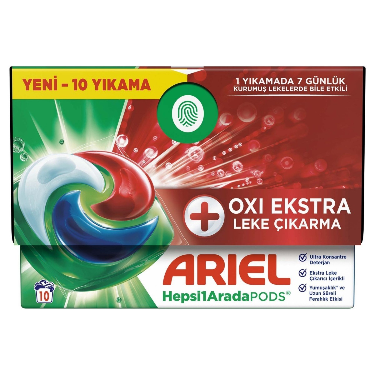 Ariel Pods Kapsül Çamaşır Deterjanı 10lu Dağ Esintisi