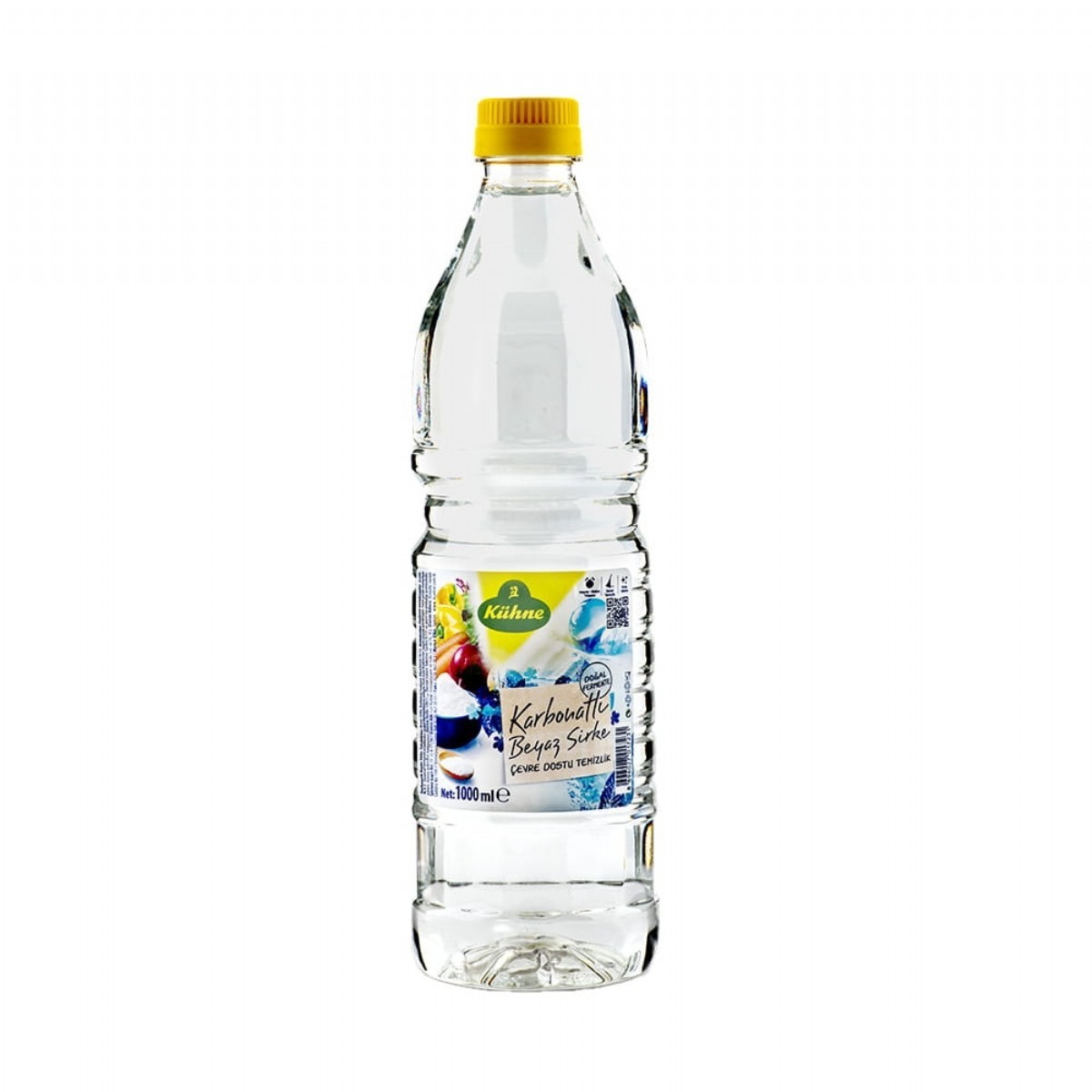 Kühne Beyaz Sirke Karbonatlı 1 Lt