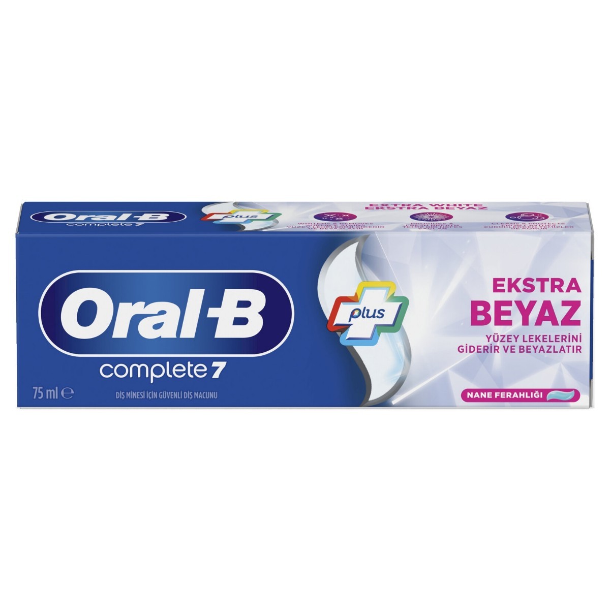 Oral-B Diş Macunu Komple Ekstra Beyaz 75 Ml