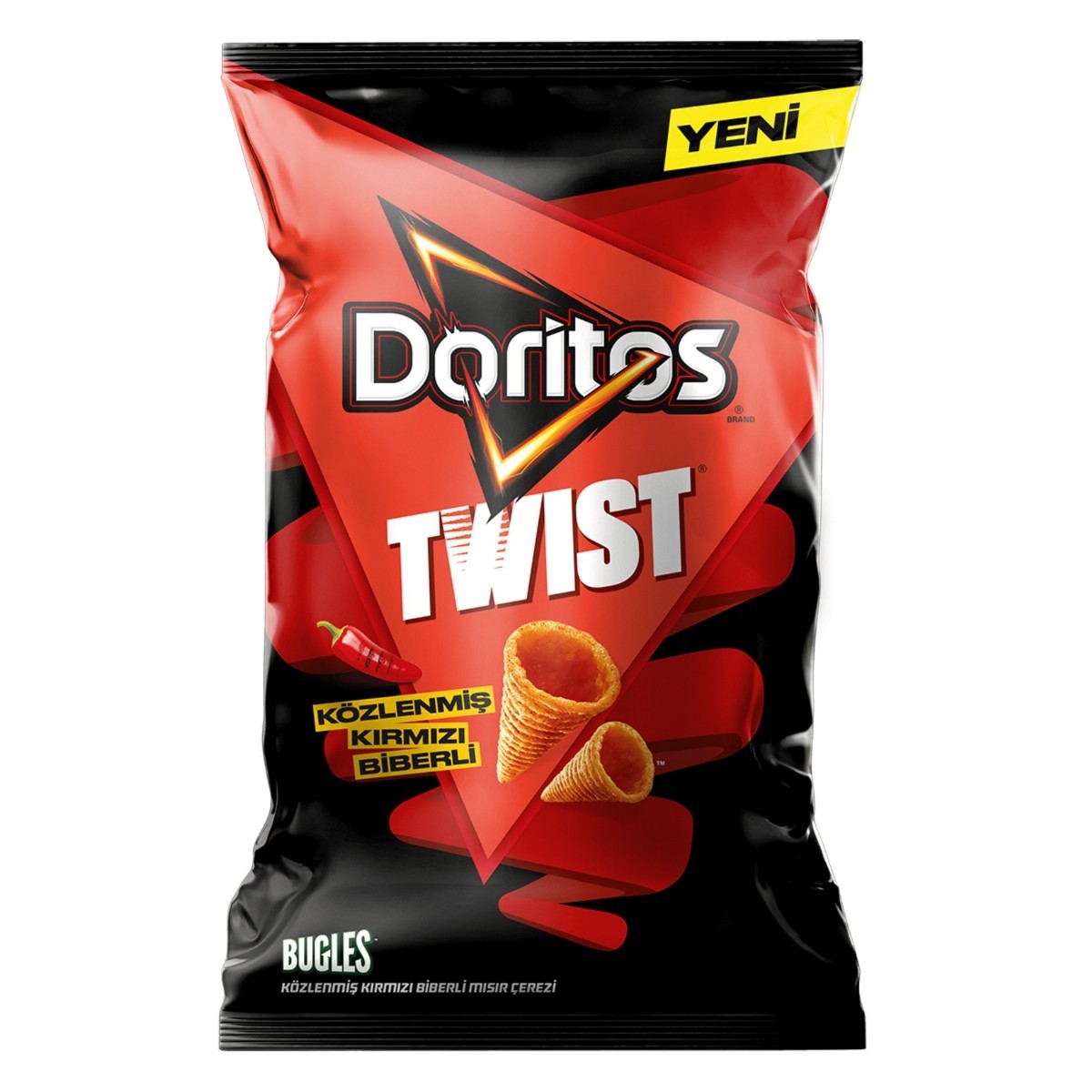 Doritos Twist Közlenmiş Kırmızı Biberli 115 Gr
