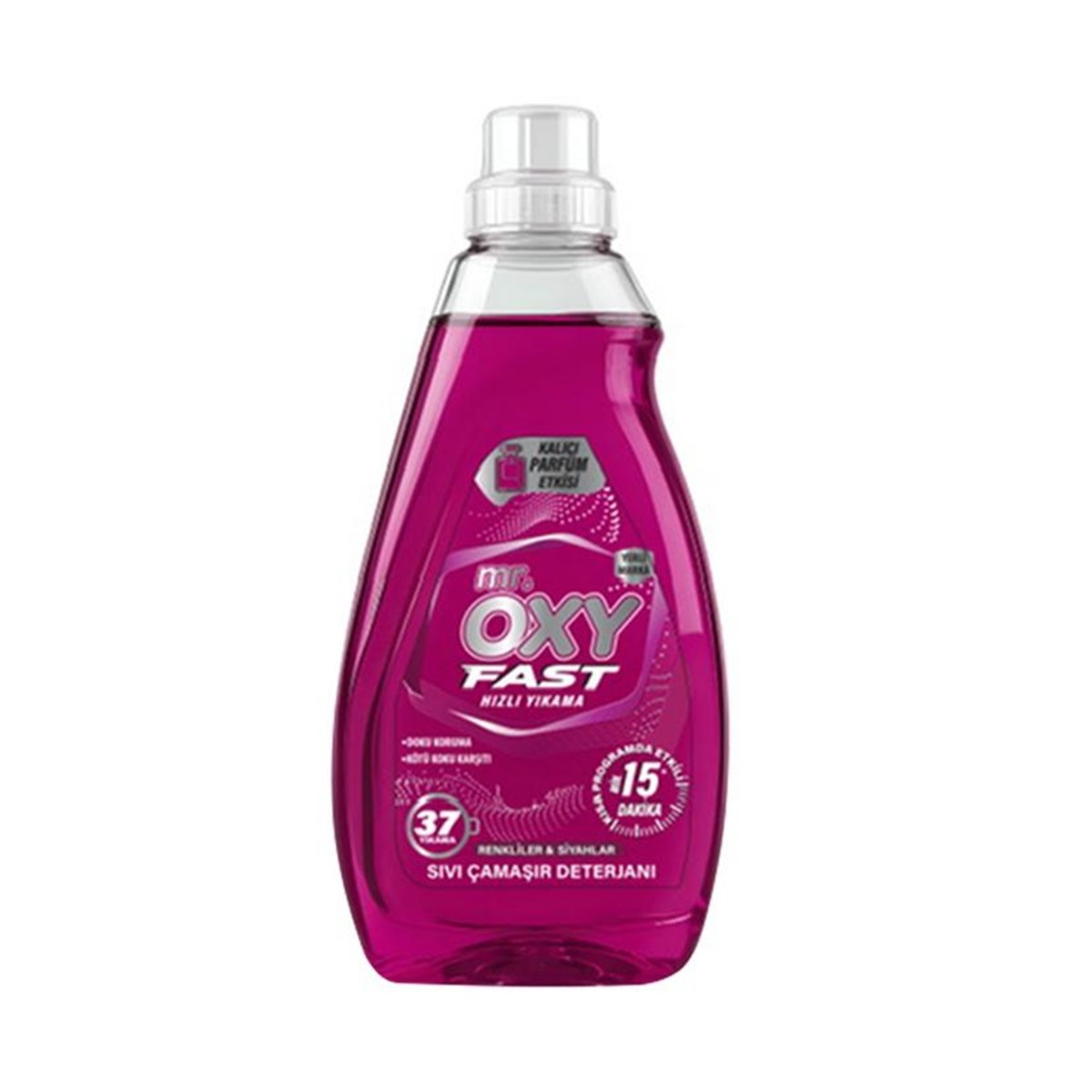 Mr. Oxy Fast Sıvı Çamaşır Deterjanı Renkliler Ve Siyah 1480 Ml