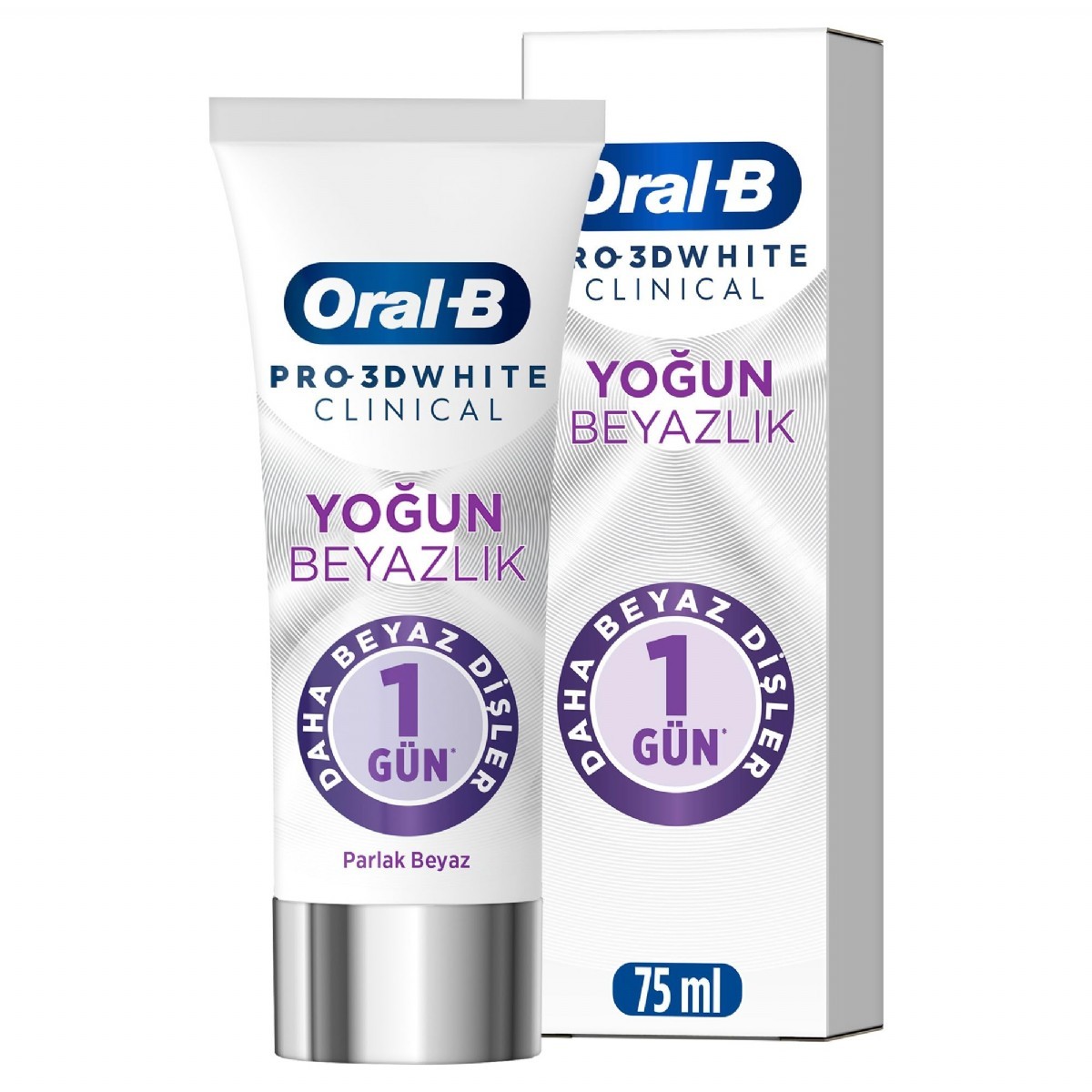 Oral-B Diş Macunu 3D White Clinical Parlak Beyaz 75 Ml