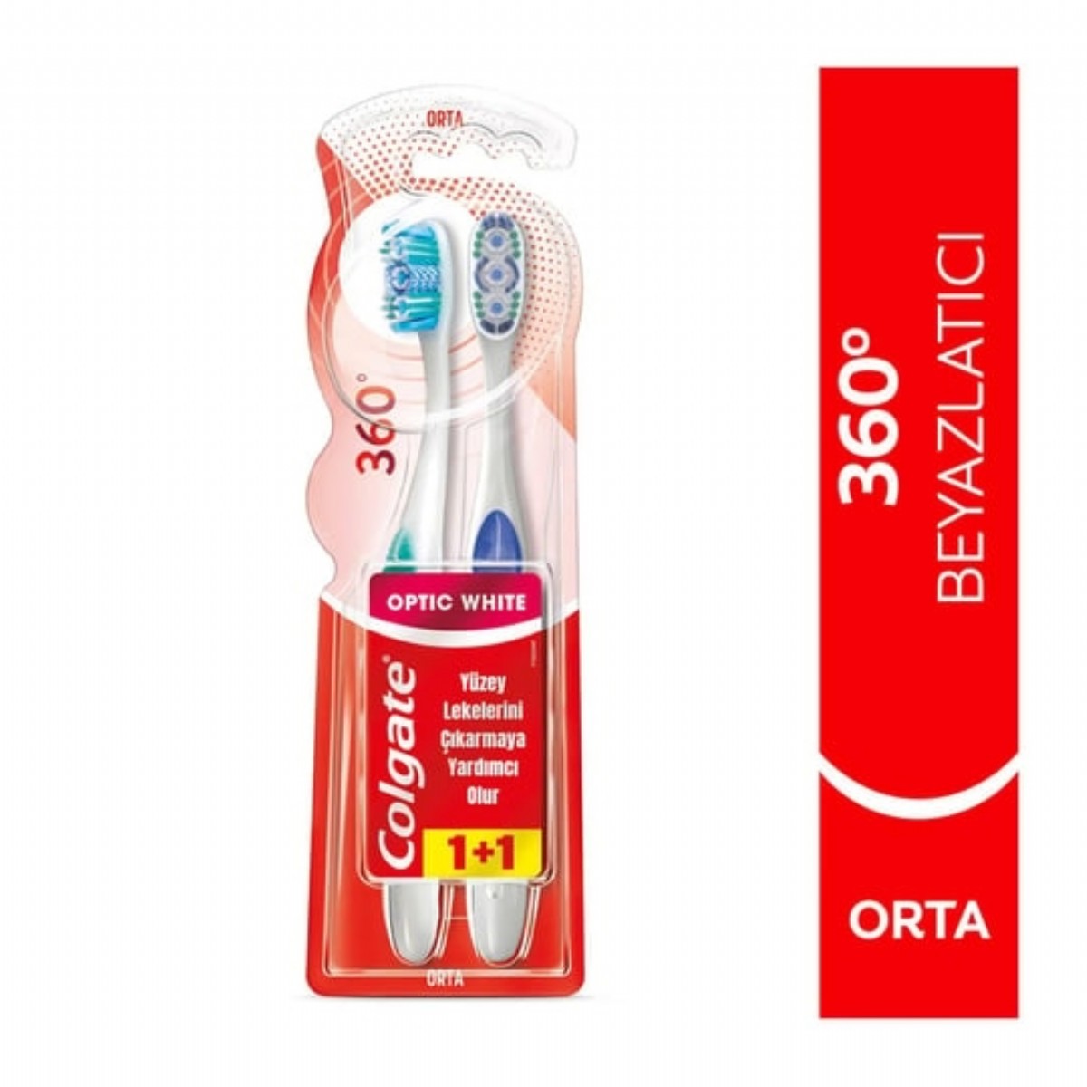 Colgate Diş Fırçası Total Foaming Clean 1+1