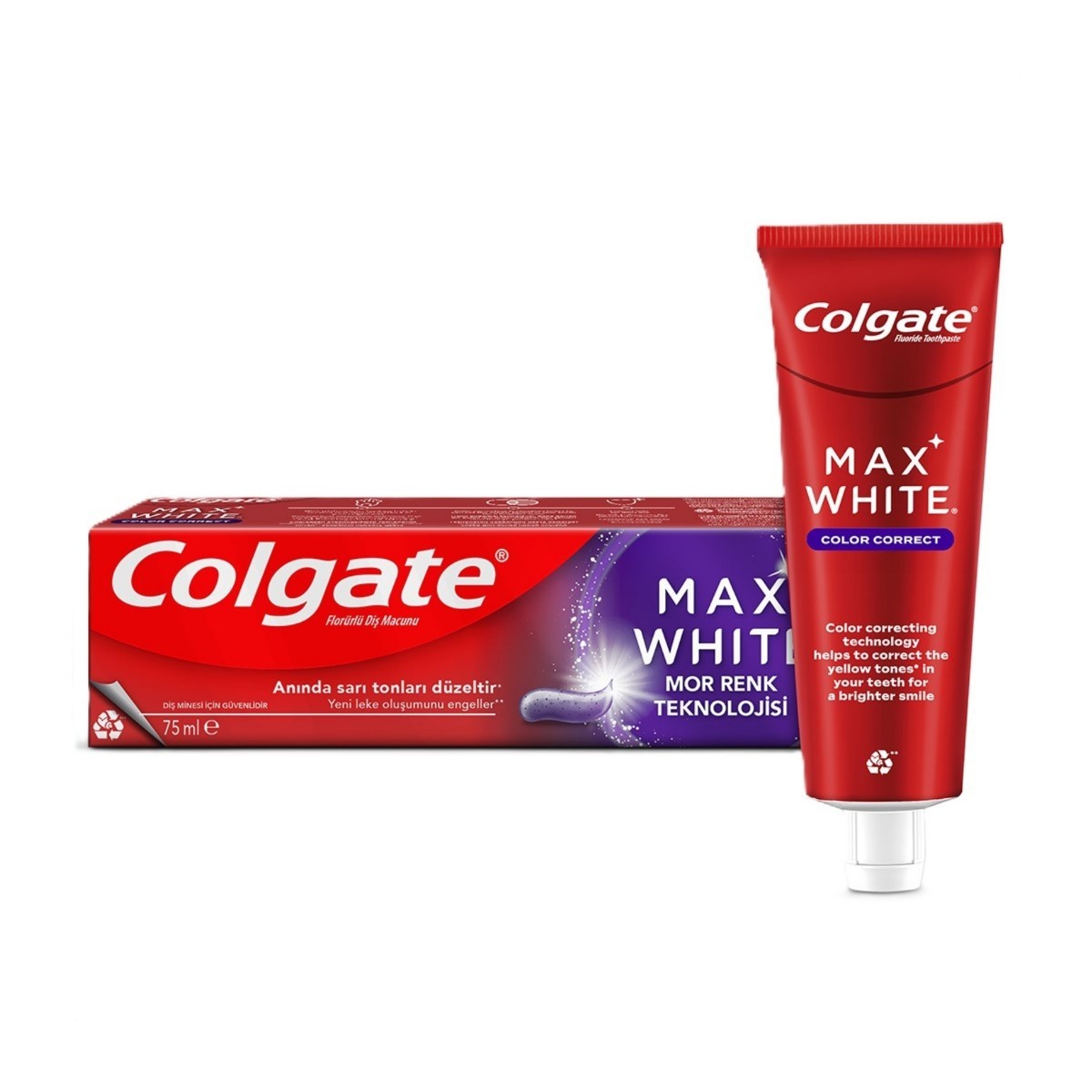 Colgate Max White Purple 75 Ml