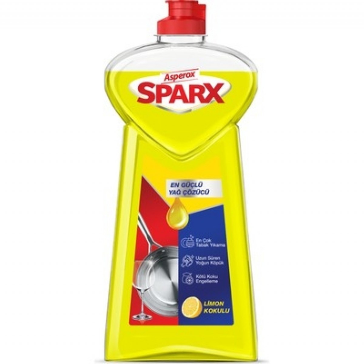 Asperox Sparx Sıvı Bulaşık Deterjanı Limon 1200 Ml