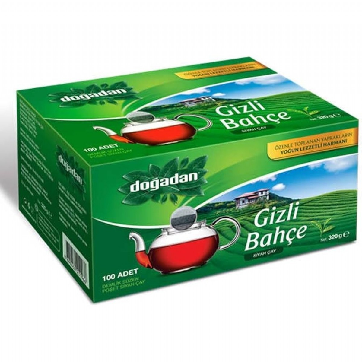 Doğadan Gizli Bahçe Demlik Poşet Çay 100lü