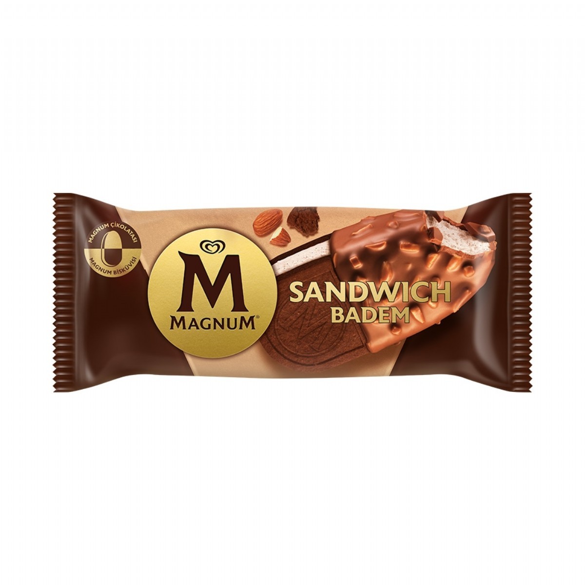 Algida Magnum Sadwich Badem 140 Ml