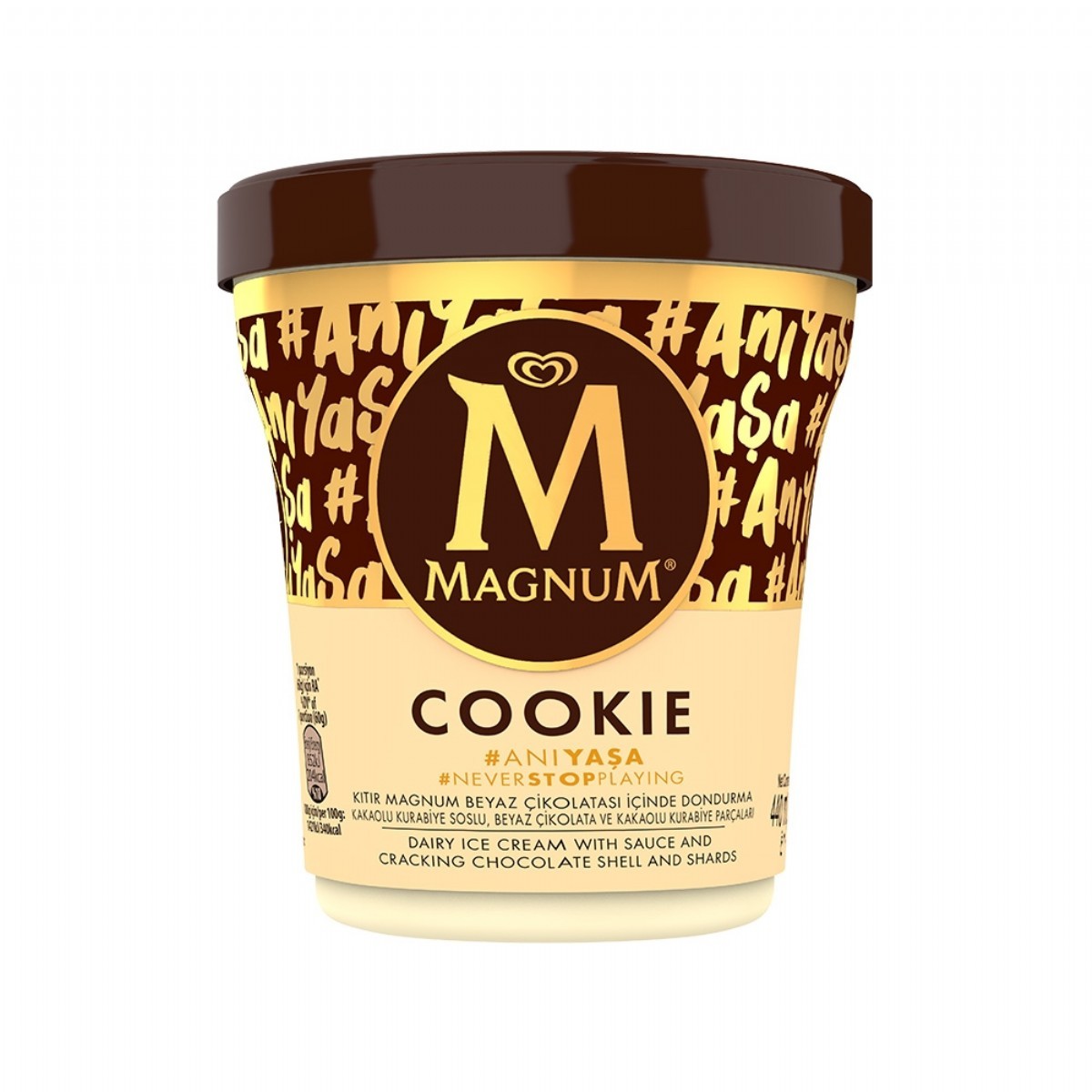 Algida Pint White Cookie 440 Ml