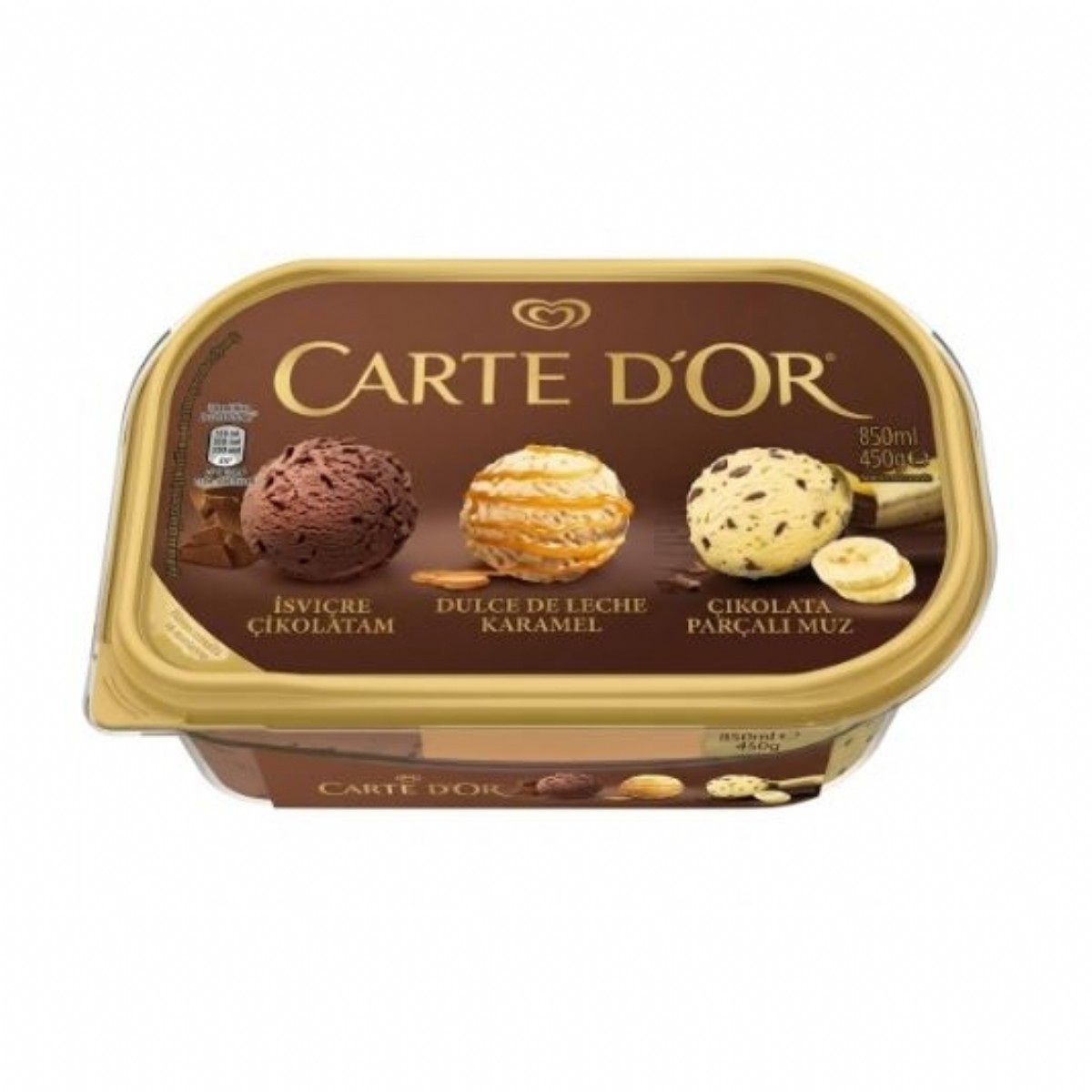 Algida Carte Dor Bites Nuga 261 Ml