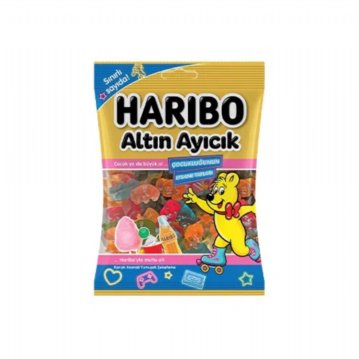 Haribo Altın Ayıcık Efsane Tatlar 80 Gr
