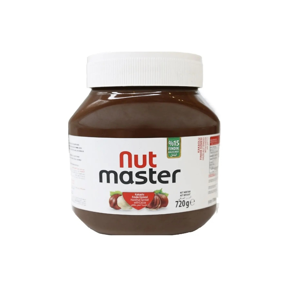 Nut Master Kakaolu Fındık Ezmesi 720 Gr