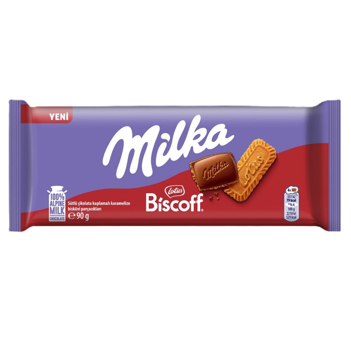 Milka Biscoff 90 Gr