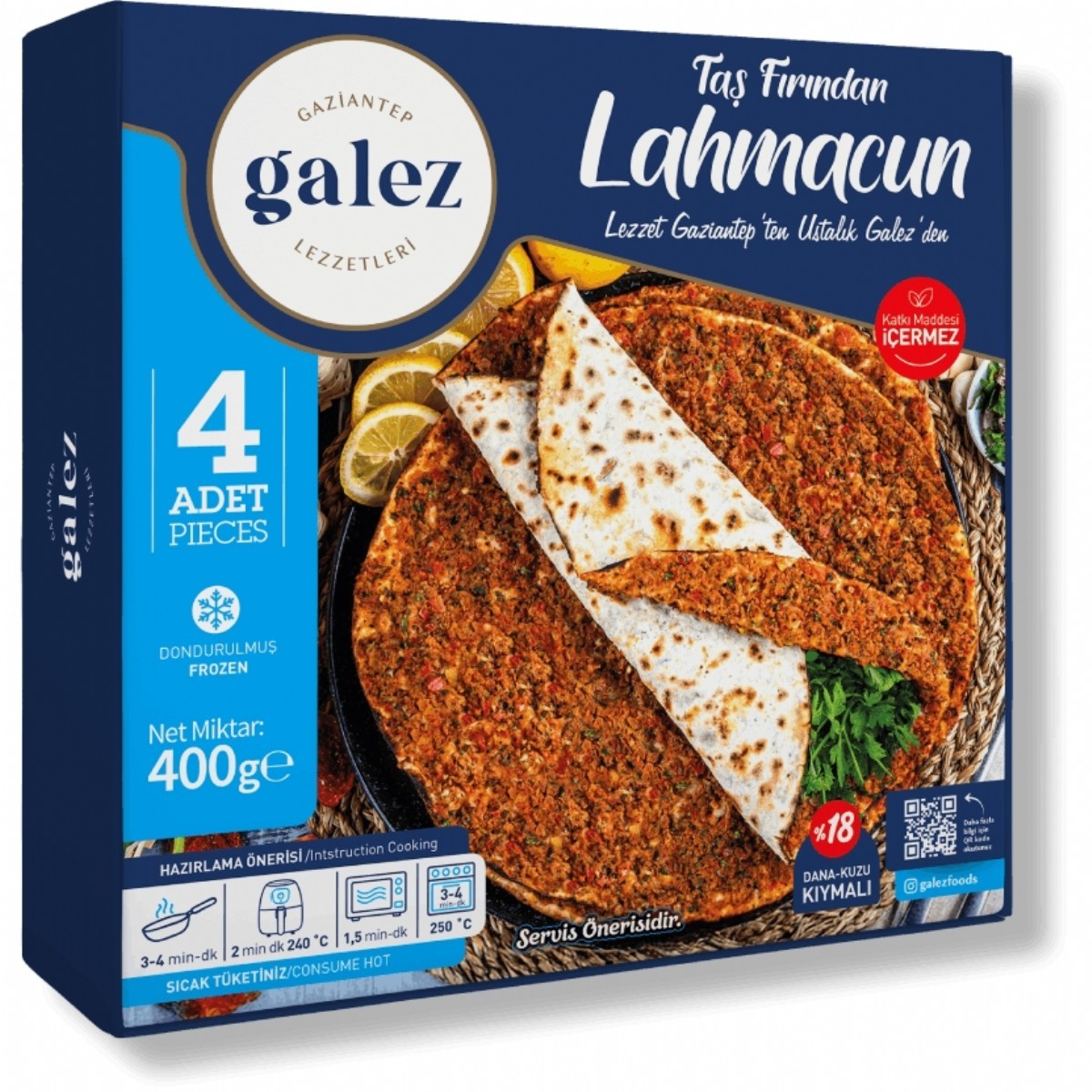 Galez Lahmacun 400 Gr