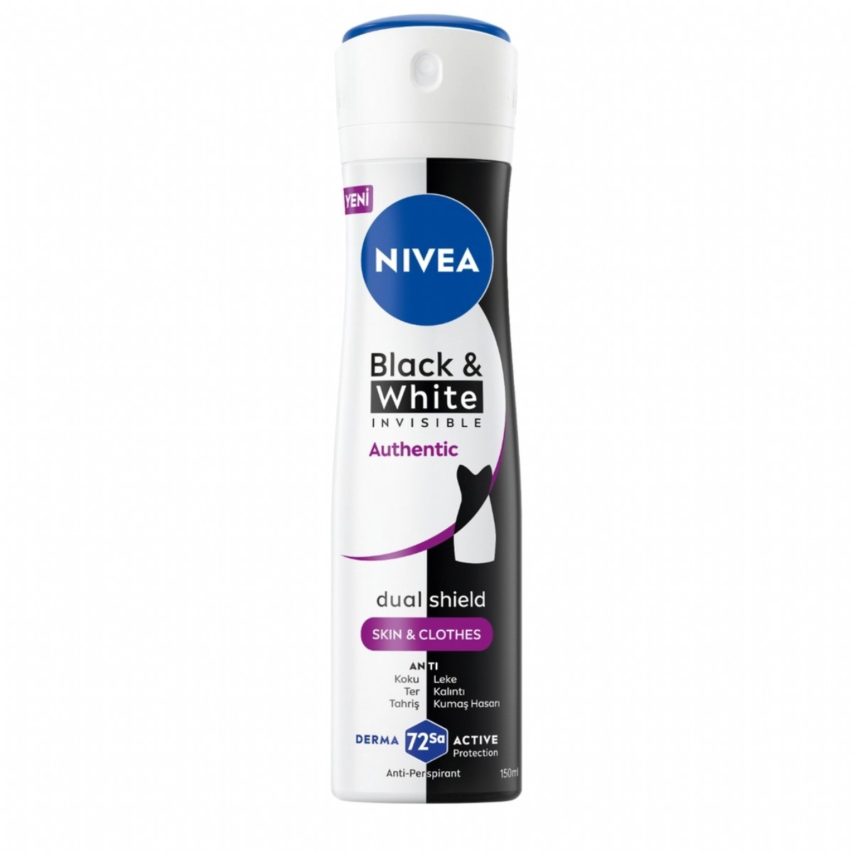 Nivea Deodorant Sprey BW Authentic Kadın 150 Ml