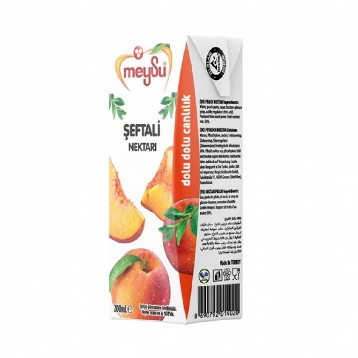 Meysu Meyve Suyu Şeftali 200 Ml