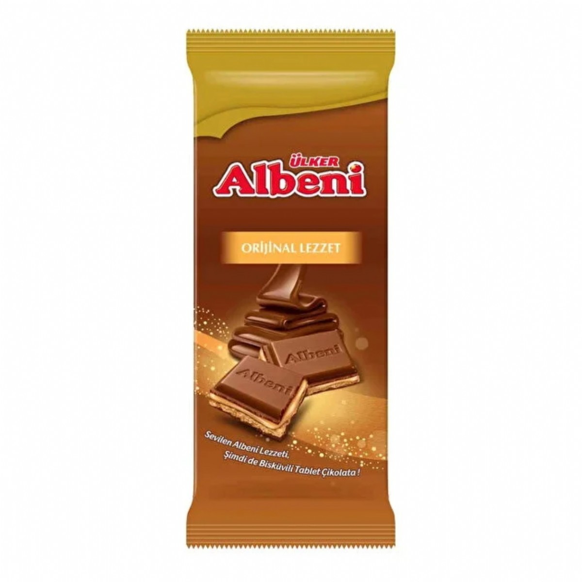 Ülker Albeni Tablet Çikolata Karamel 86 Gr