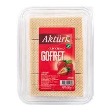 Aktürk Gofret Çilekli 430 Gr