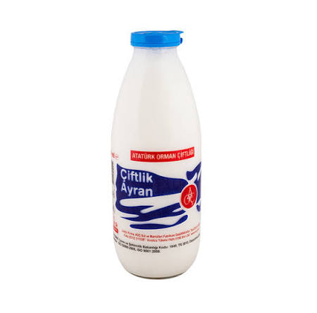 Atatürk Orman Çiftliği Ayran 1 Lt Cam