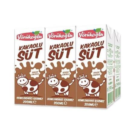 Yörükoğlu Kakaolu Süt 6x180 Ml