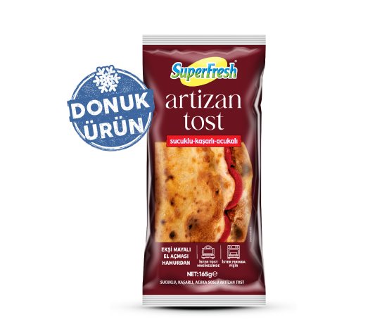 Süperfresh Artizan Tost Peynir Zeytin Domates 185 Gr