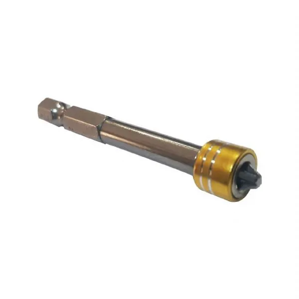 Ekstra güçlü MIKNATISLI yüzüklü Japon Çeliği çok kaliteli PZ2 (PH2) Bits Uç (vidalama ucu) - Ürün Görseli 1