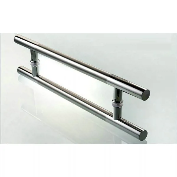 Marelli 32x60 cam kapılar için paslanmaz nikel inox çekme (çiftli) - Marelli - Ürün Görseli 1