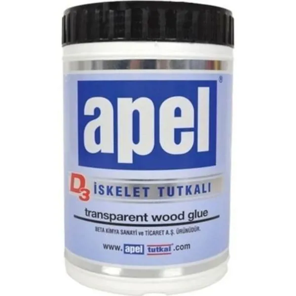 Apel 4 kg D3 formunda şeffaflaşan süper iskelet tutkalı - Apel Tutkal - Ürün Görseli 1