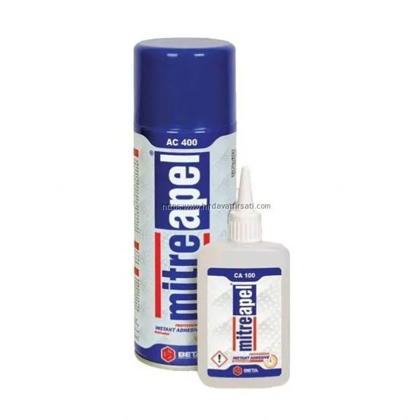 Mitre Apel büyük hızlı yapıştırıcı (400 ml) (25 adet) - Apel Tutkal - Ürün Görseli 1