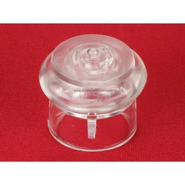Şeffaf yer tamponu (kapı stoperi) 5 cm - Ürün Görseli 1