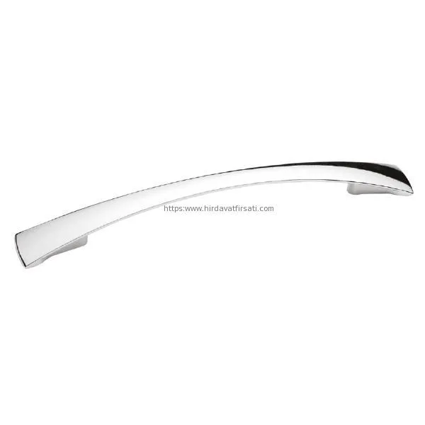 Özsan nil krom 128 mm mobilya (dolap) kulbu (kulp) - Ürün Görseli 1