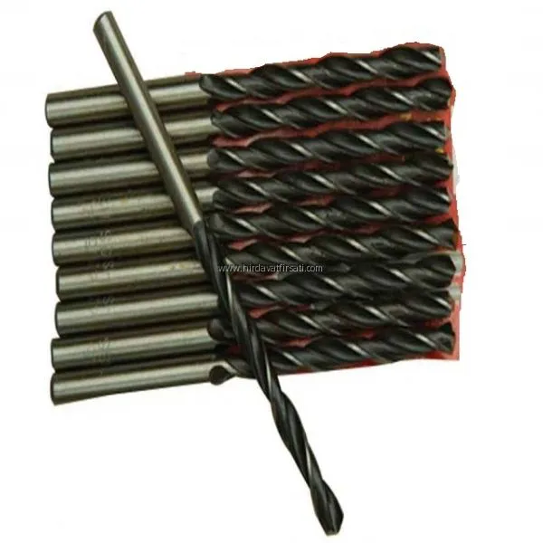 Ucuz ekonomik kaliteli HSS matkap ucu (uçları) (10 adet) (4 mm, 10 mm, 13 mm, 16 mm) - Ürün Görseli 1
