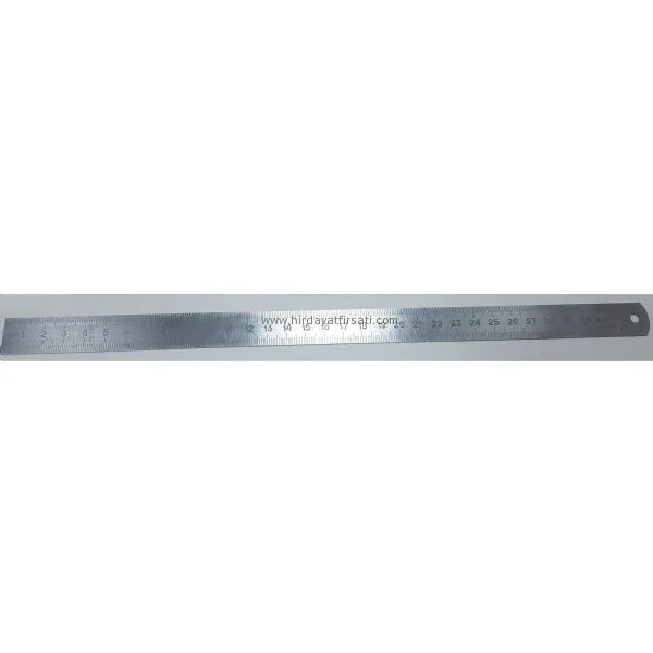 Çelik cetvel (metre) 30 cm - Ürün Görseli 1