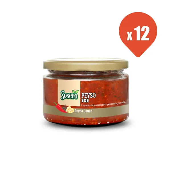 Sosero Peyso Sos 190 Gr x 12 - Sosero - Ürün Görseli 1