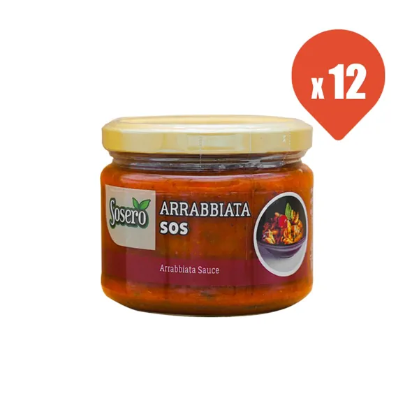 Sosero Arrabiata Sos 300 gr x 12 - Sosero - Ürün Görseli 1