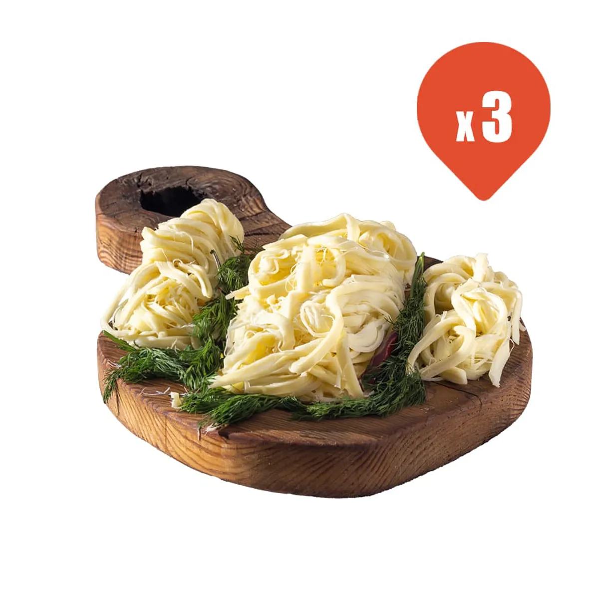 Yöre Dilimli Eritme Peyniri 1 kg x 3 - Yöre - Ürün Görseli 1