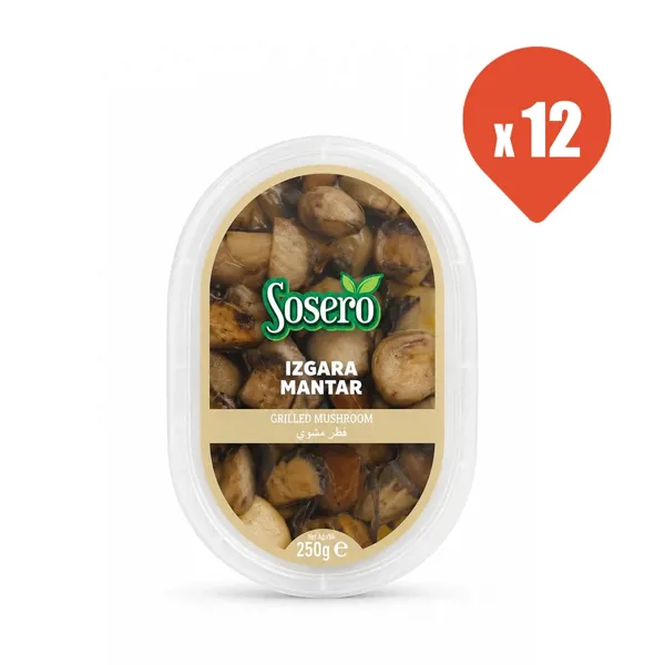 Sosero Izgara Mantar 250 gr x 12 - Sosero - Ürün Görseli 1