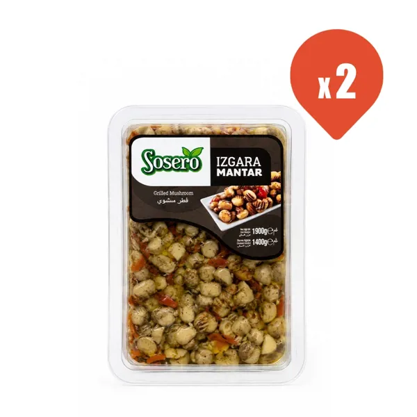 Sosero Izgara Mantar 1400 gr x 2 - Sosero - Ürün Görseli 1
