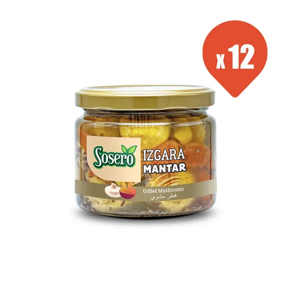 Sosero Izgara Mantar 290 gr x 12 - Sosero - Ürün Görseli 1