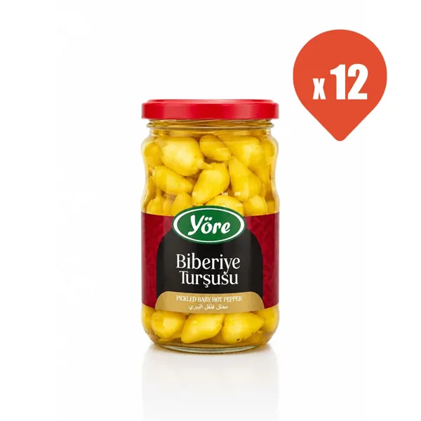 Yöre Biberiye Turşusu 170 gr x 12 - Yöre - Ürün Görseli 1