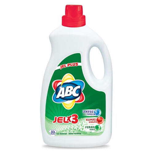 ABC SIVI DETERJAN 2145 ML RENKLILER (33 YKM)