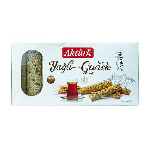 Aktürk Yağlı Gevrek Tuzlu 400 Gr