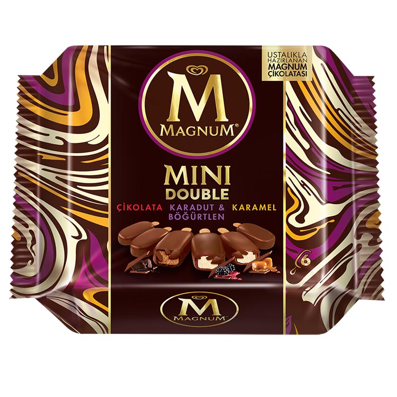 Algida Mini Magnum Core 360 Ml K.Dut Bog.Krm.Çiko.