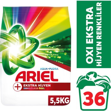 Ariel Oxi Extra Hijyen 5.5 KG Renkli