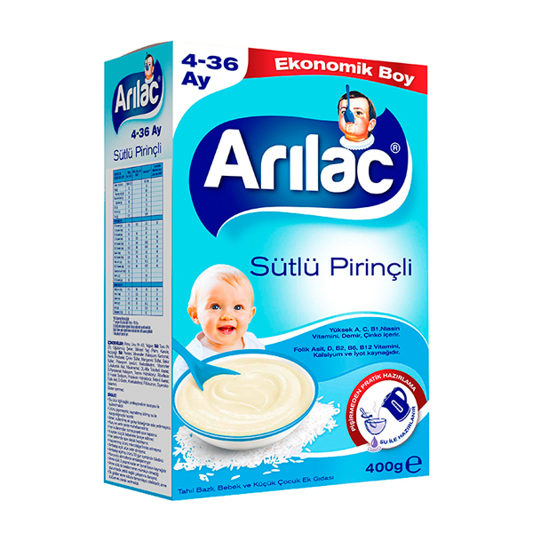 Arılac 400 Gr  Sütlü Pirinçli