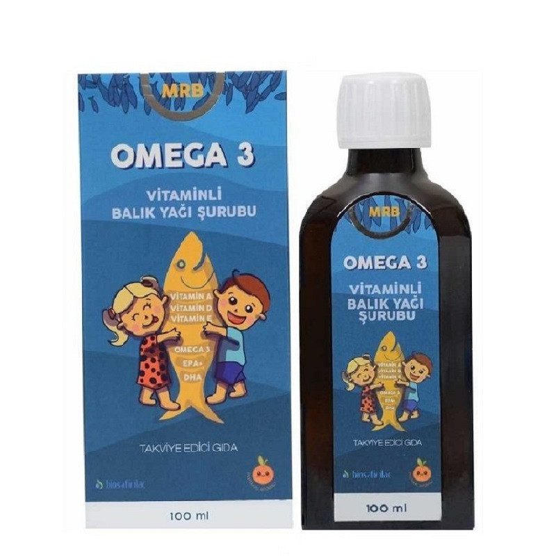 Asa Mrb Omega 3 Balık Yağı Şurup Muz Aromalı