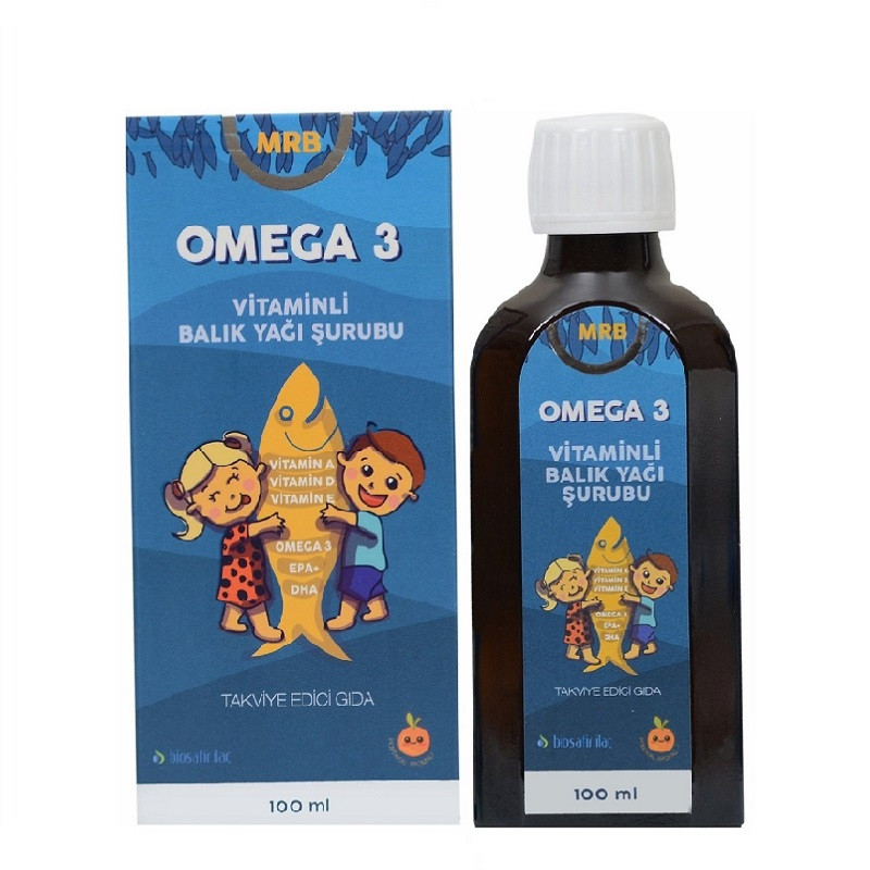 Asa Mrb Omega 3 Balık Yağı Şurup Portakal Aromalı