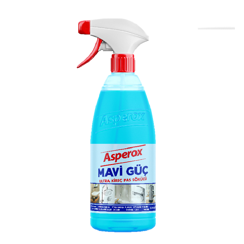 Asperox Maviı Güç 1 lt Sprey Kireç Pas