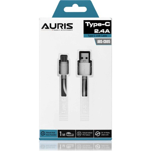 Auris Ars-Cb05 Type-C Usb Kablo
