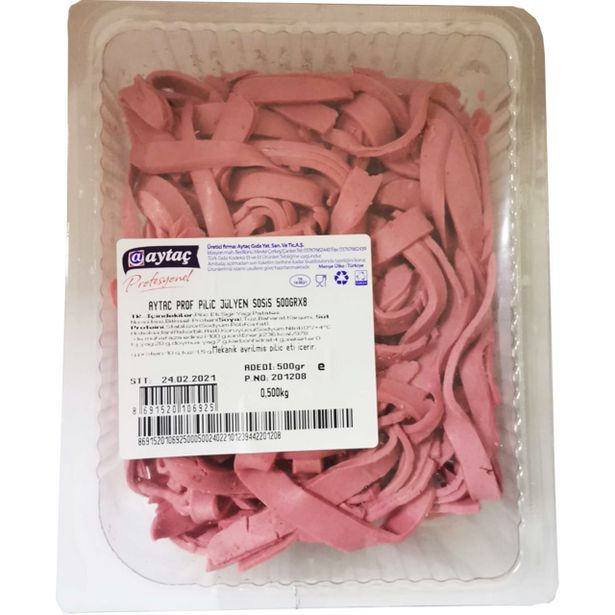 Aytaç Sosis Piliç Julyen 500 Gr